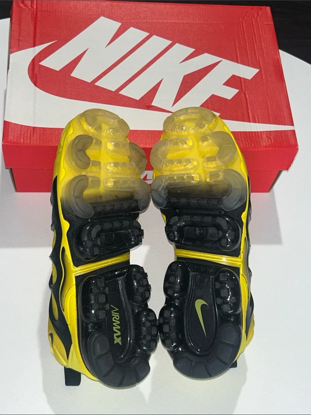 Nike Air VaporMax Plus “Bumblebee” Men’s Size 9